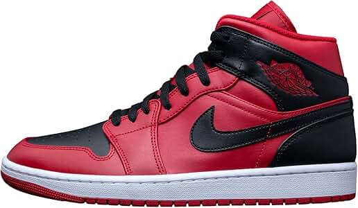 Men's) Air Jordan 1 Mid 'Reverse Bred' 11M / 12.5W : Amazon